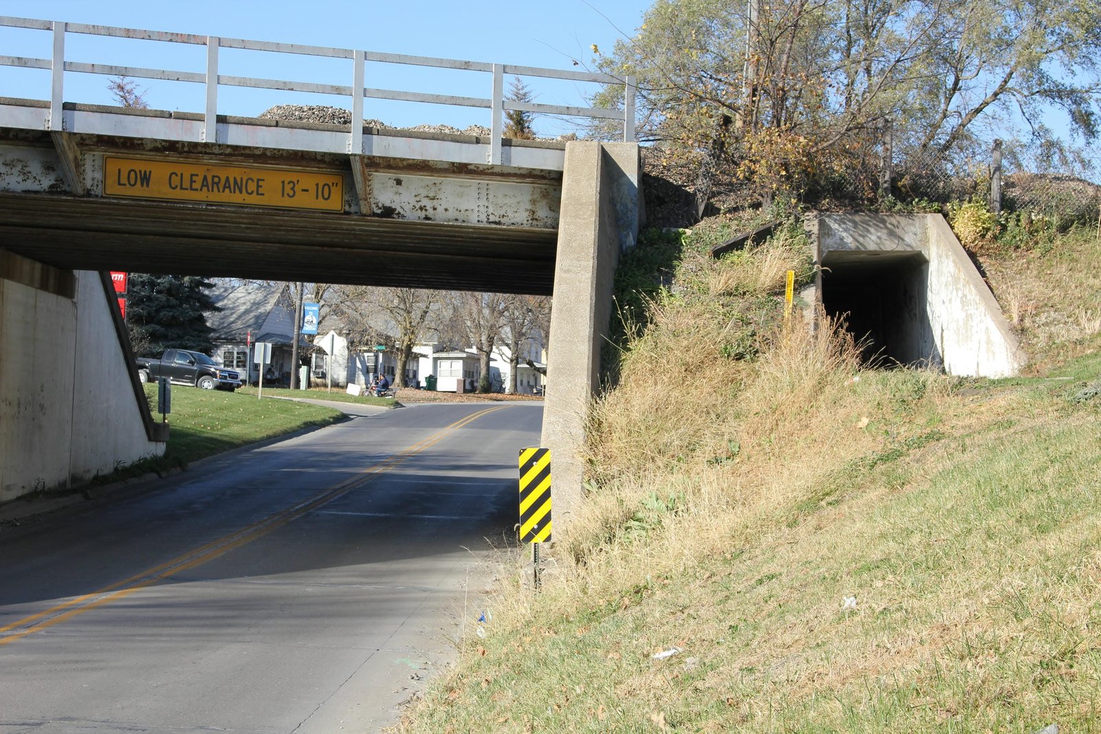 East abutment